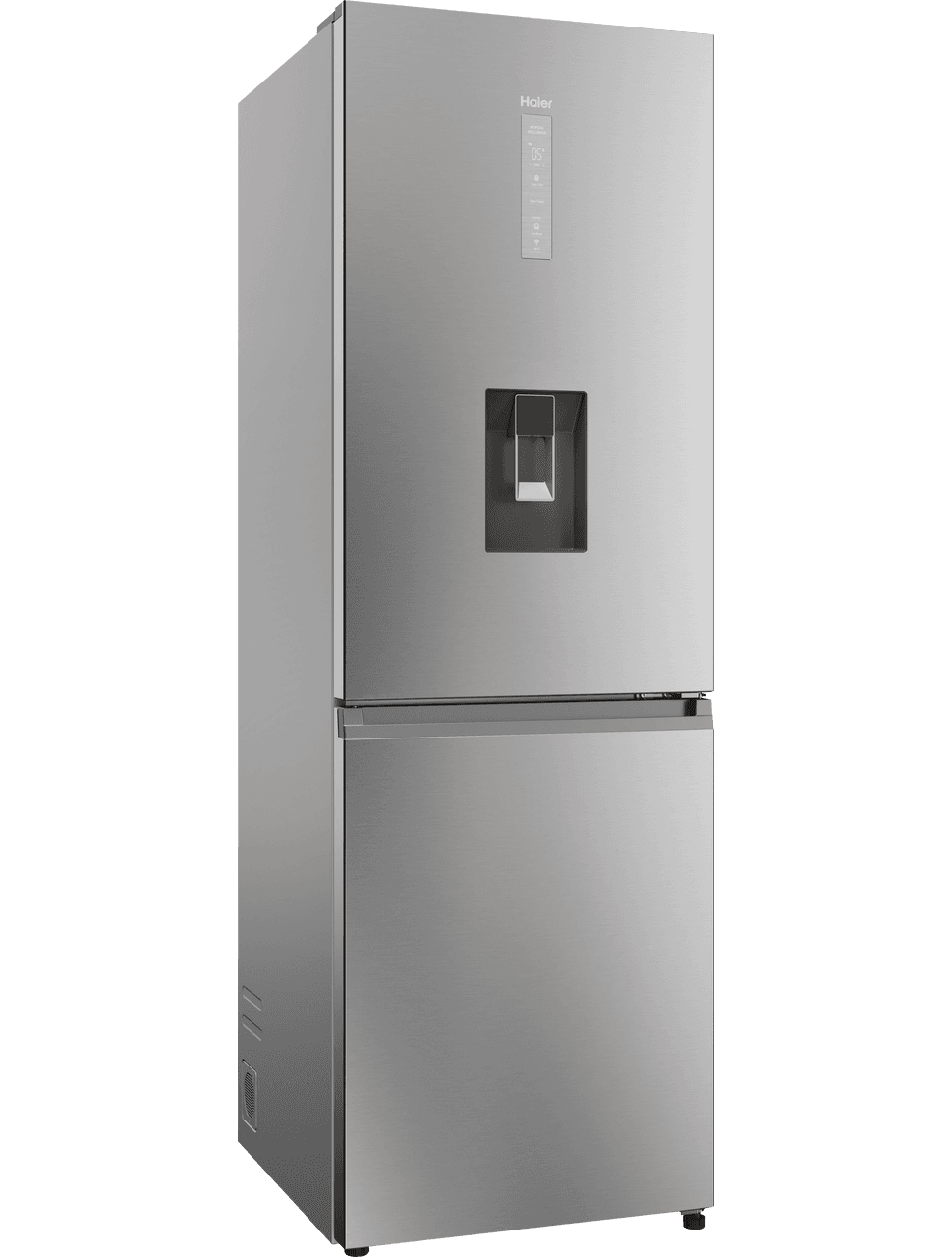 Haier HDPW5618DWPK 50-50 Total No Frost Fridge Freezer - Platinum Inox - D Rated