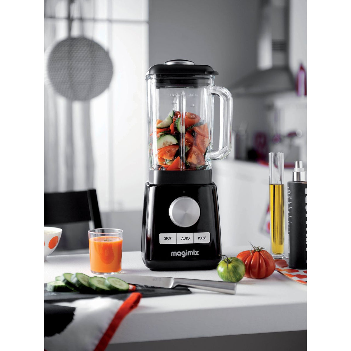 Magimix Power 11628 1.8 Litre Blender with 2 Accessories - Black