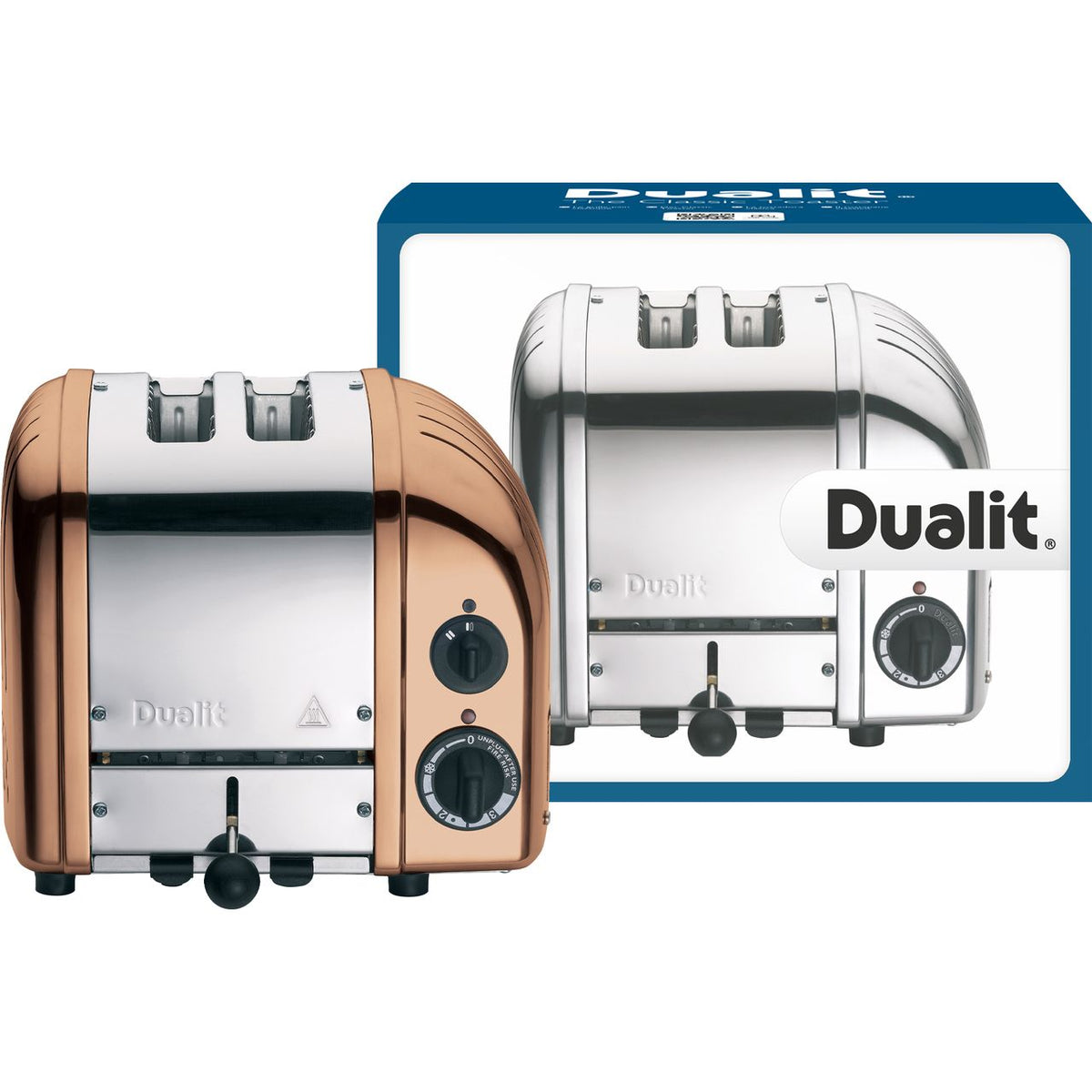 Dualit Classic 27450 2 Slice Toaster - Copper