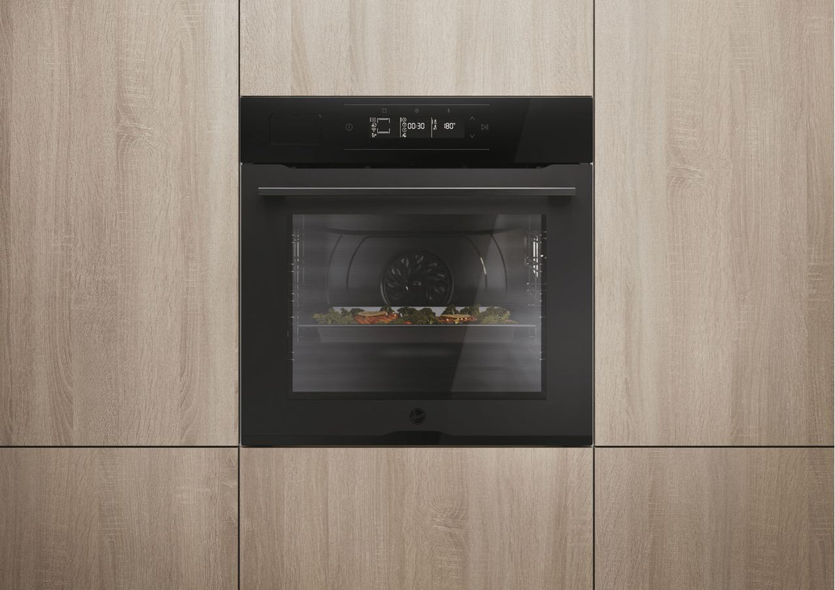 Hoover HOC5M747INWIFI Wifi Connected Built In Electric Single Oven with Pyrolytic Cleaning - Black - A+ Rated