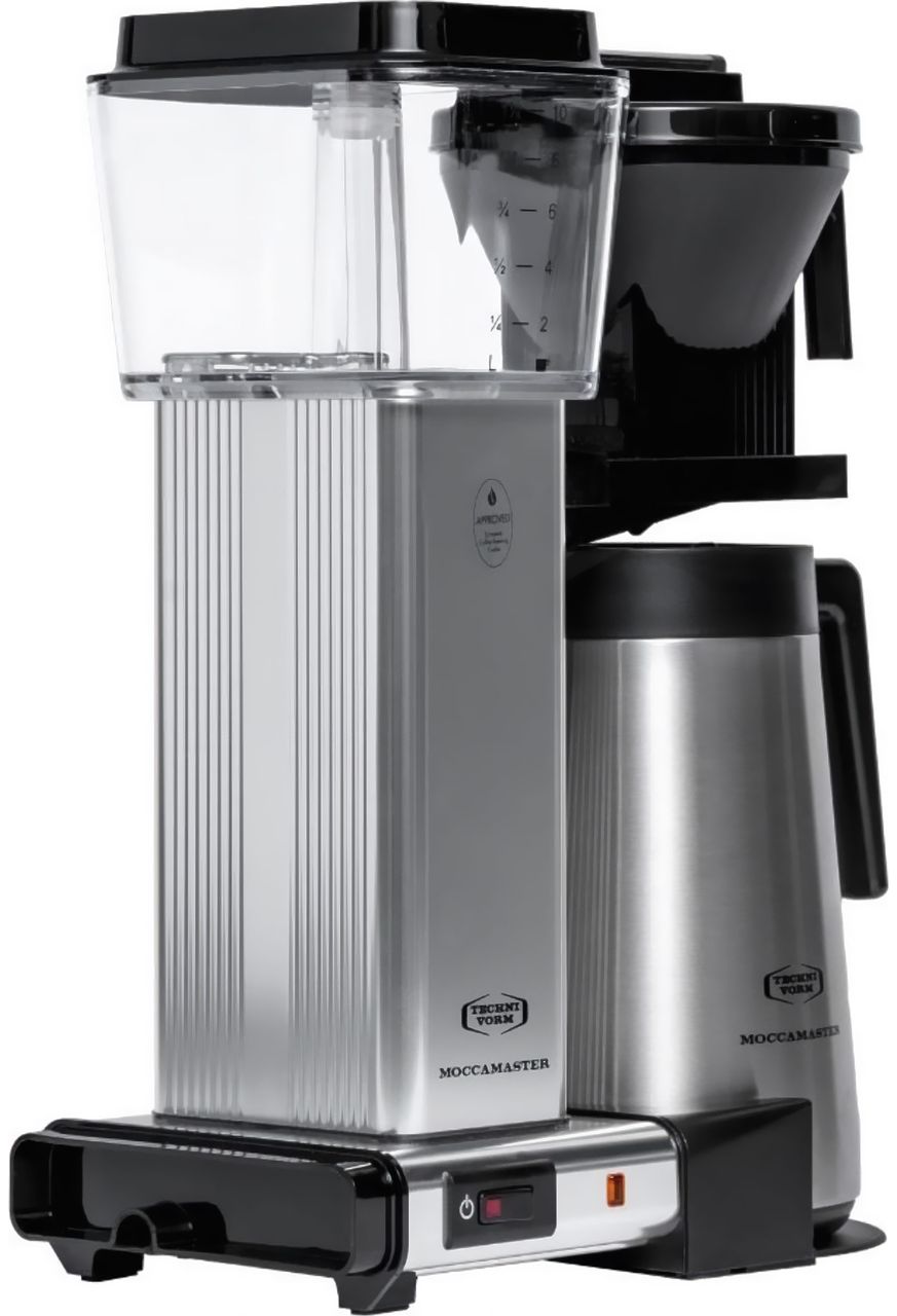 Moccamaster KBGT 741 79322 Filter Coffee Machine - Silver