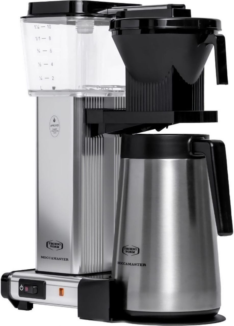 Moccamaster KBGT 741 79322 Filter Coffee Machine - Silver