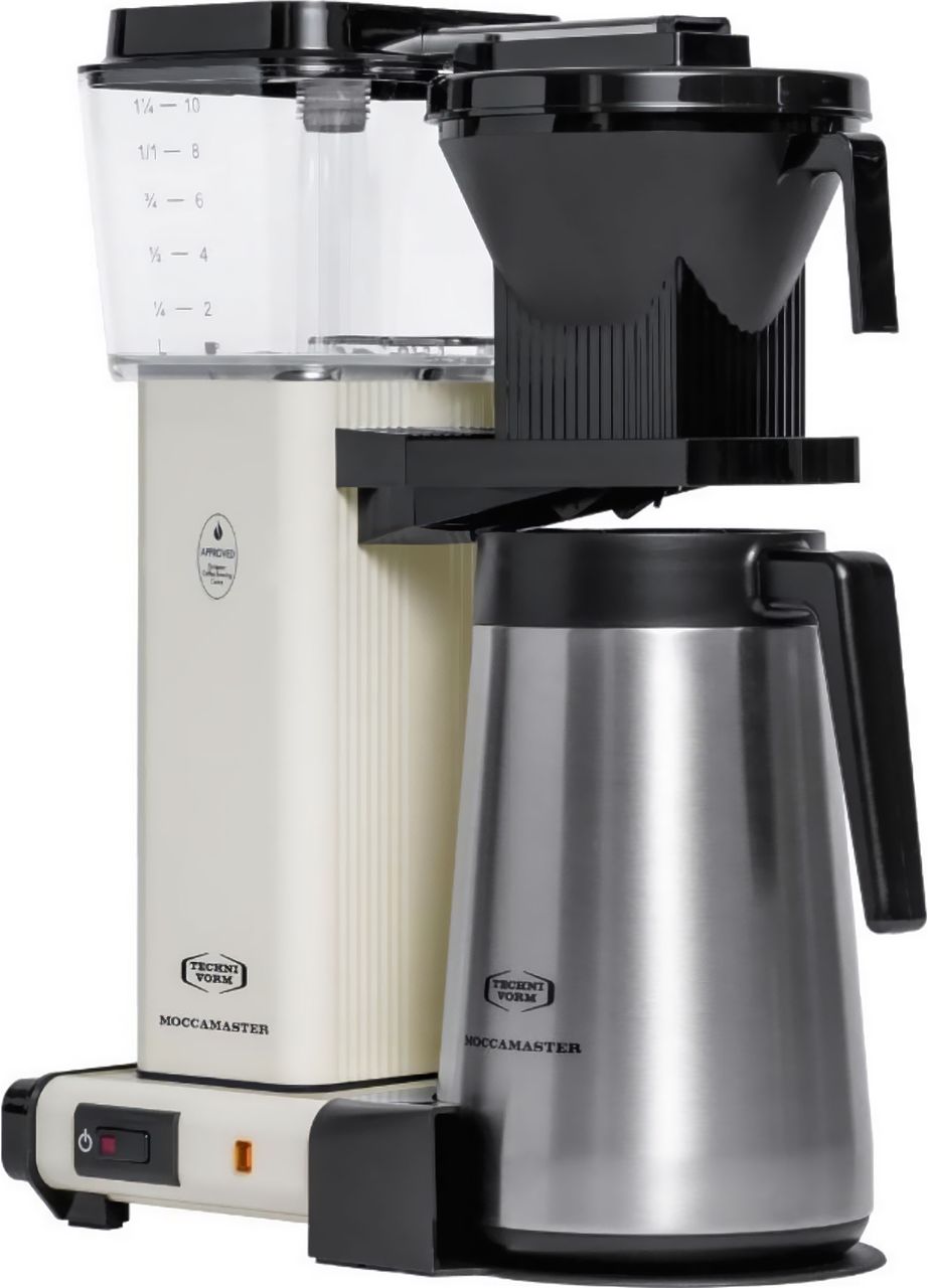 Moccamaster KBGT 741 79328 Filter Coffee Machine - White