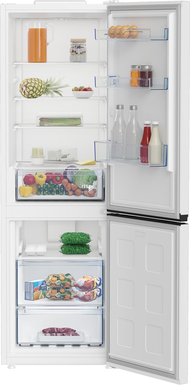 Beko CFG4686W 60-40 Frost Free Fridge Freezer - White - E Rated