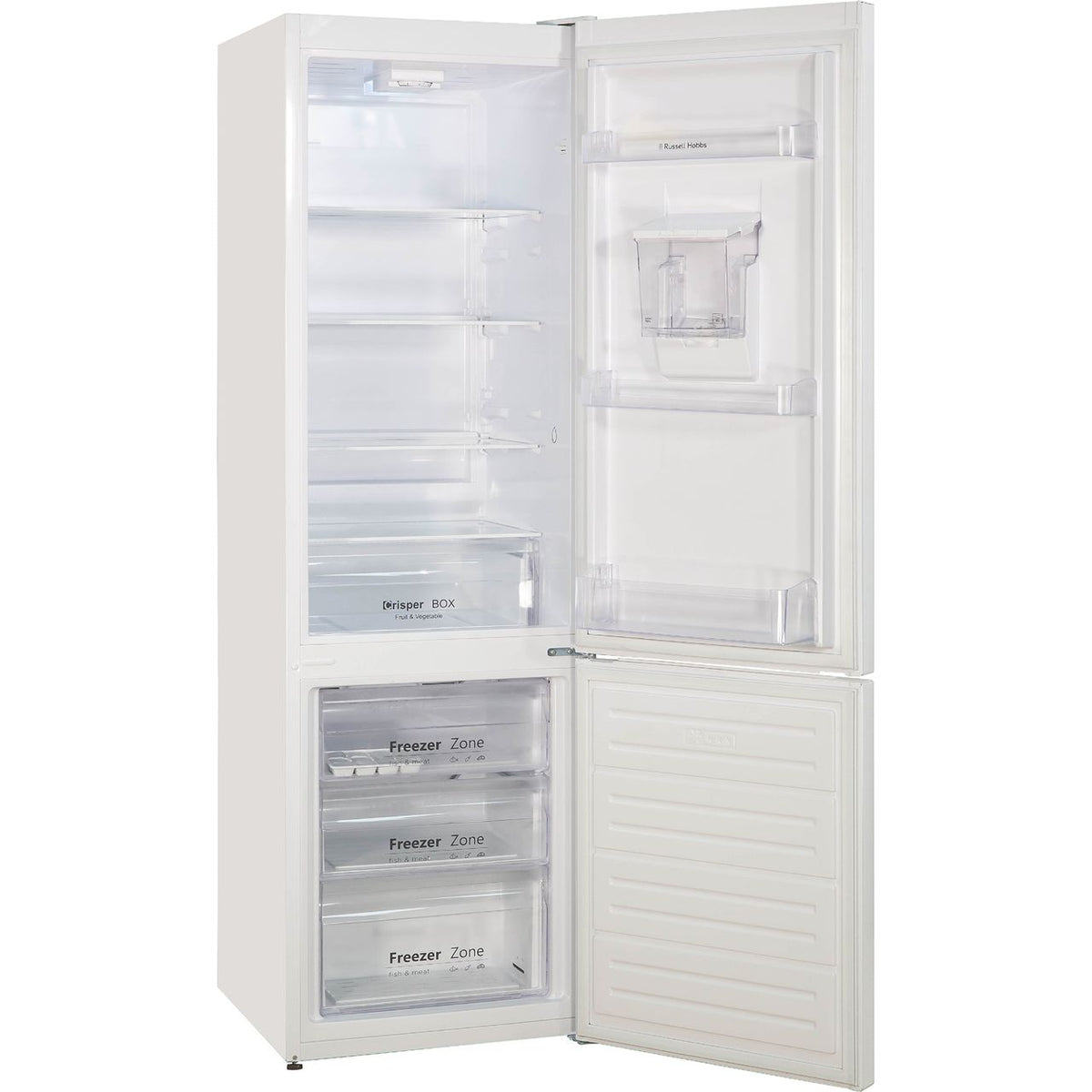 Russell Hobbs RH180FFFF55-WD 70-30 Frost Free Fridge Freezer - White - F Rated