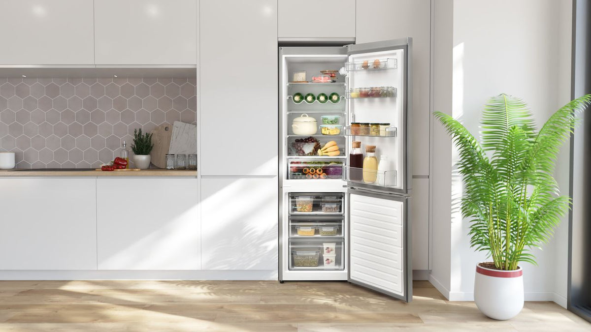 Sharp SJ-BB04DTXSF-EN 60-40 Fridge Freezer - Silver - F Rated