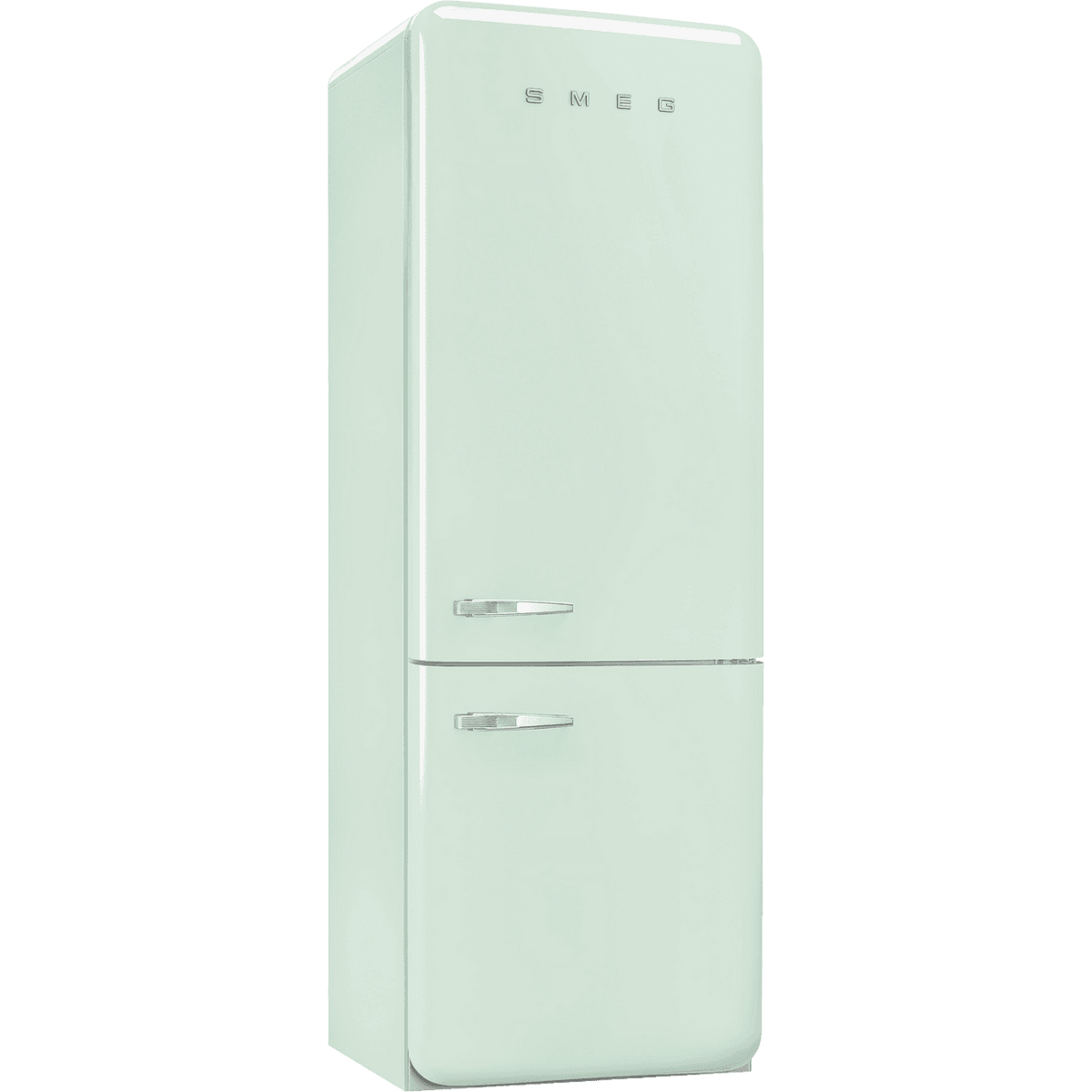 Smeg Right Hand Hinge FAB38RPG5 70-30 Frost Free Fridge Freezer - Pastel Green - E Rated