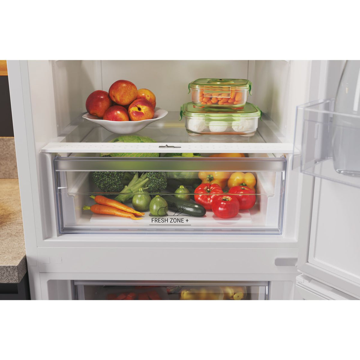 Hotpoint HTFC850TI1W1 50-50 Total No Frost Fridge Freezer - White - F Rated