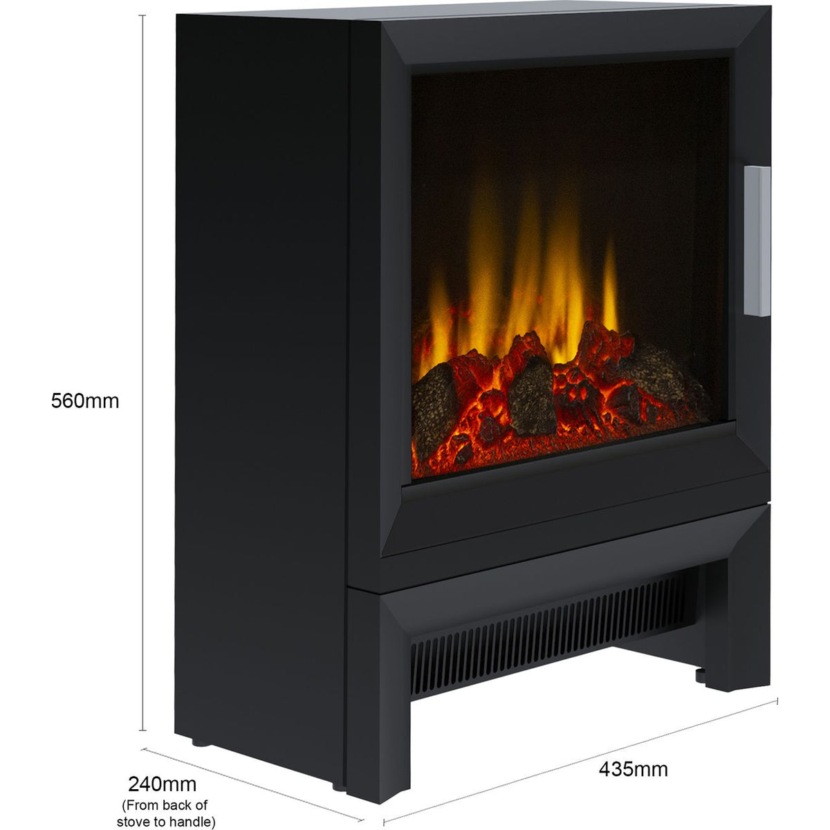 BeModern 49697 Log set Electric - Black