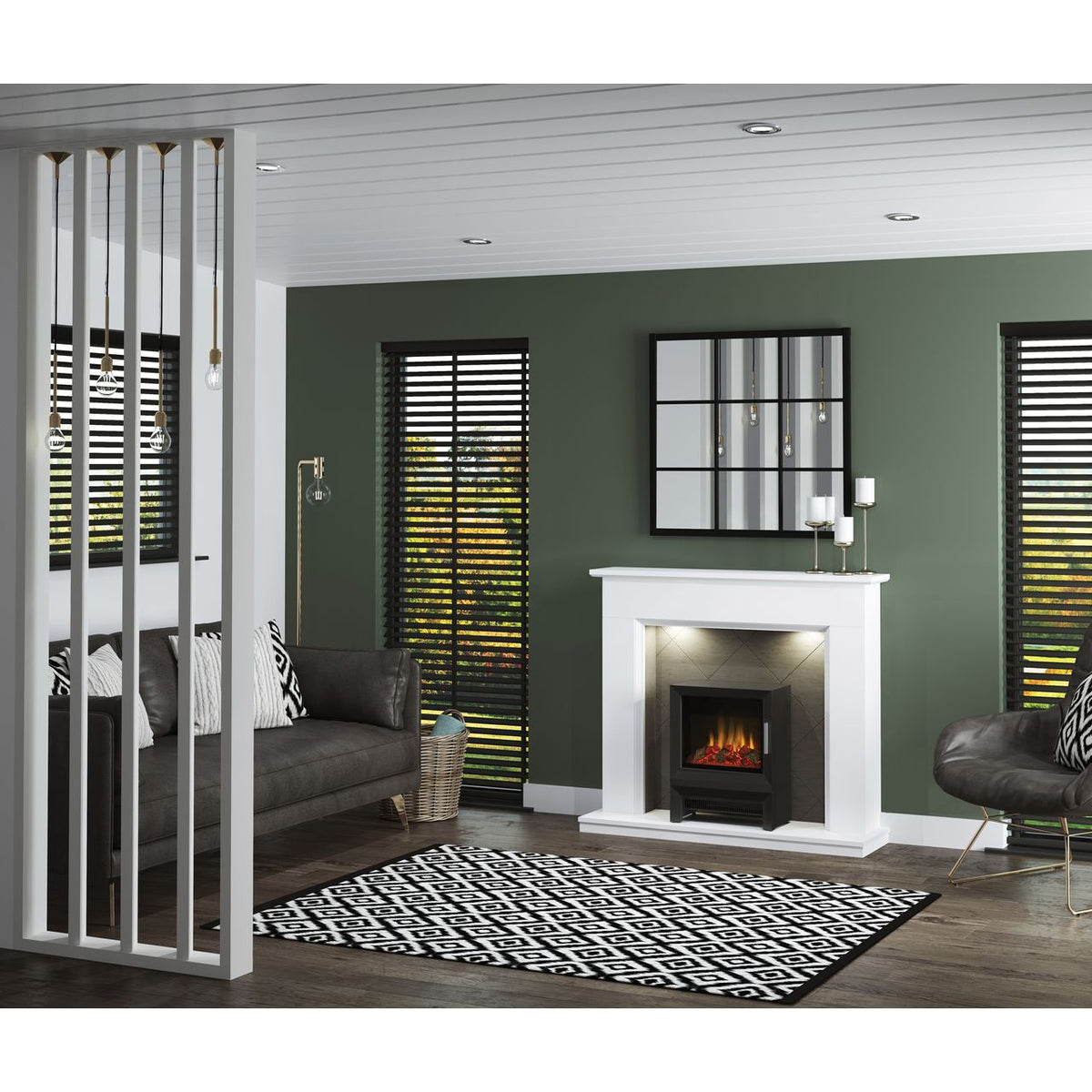 BeModern 49697 Log set Electric - Black