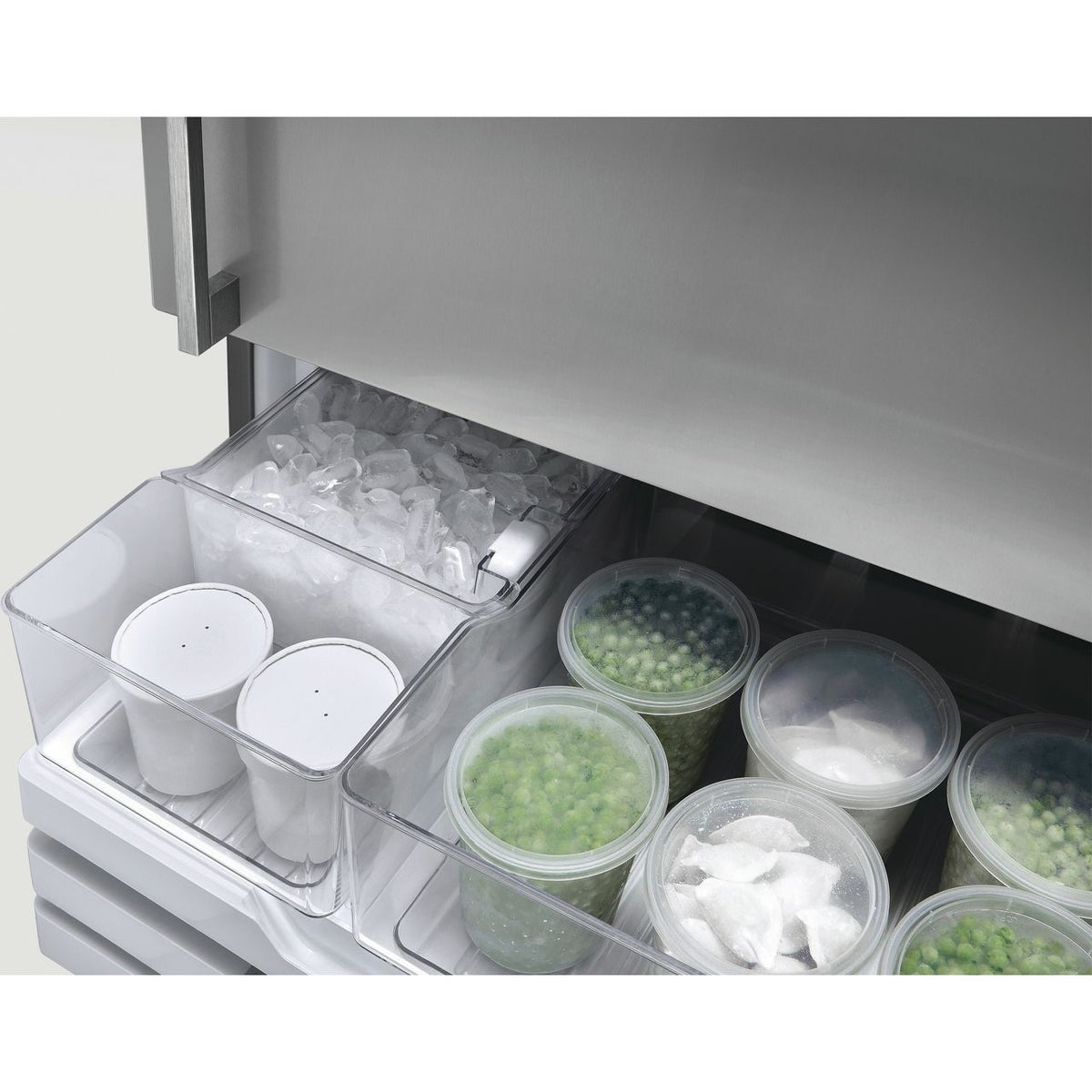 Fisher & Paykel RF522BRXFD5 70-30 Total No Frost Fridge Freezer - Silver - F Rated