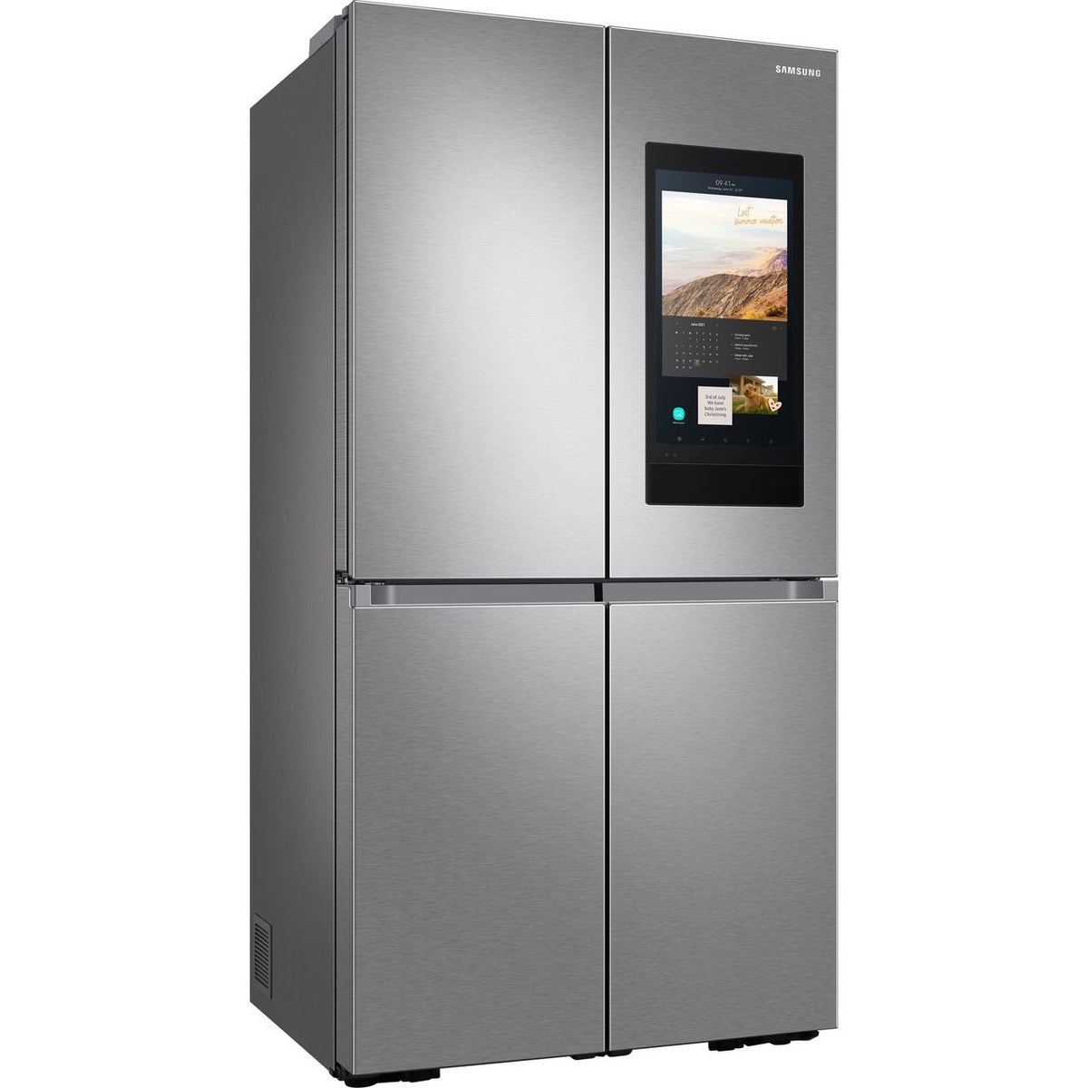 Samsung Family Hub™ RF65A977FSR Wifi Connected Plumbed Total No Frost American Fridge Freezer - Steel - F Rated