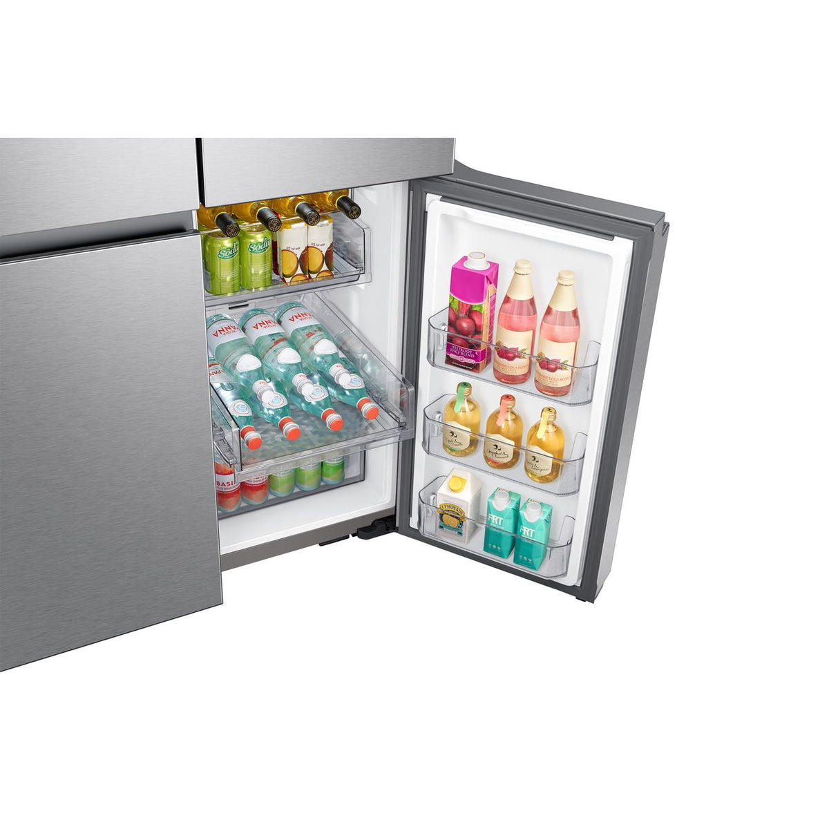 Samsung Family Hub™ RF65A977FSR Wifi Connected Plumbed Total No Frost American Fridge Freezer - Steel - F Rated