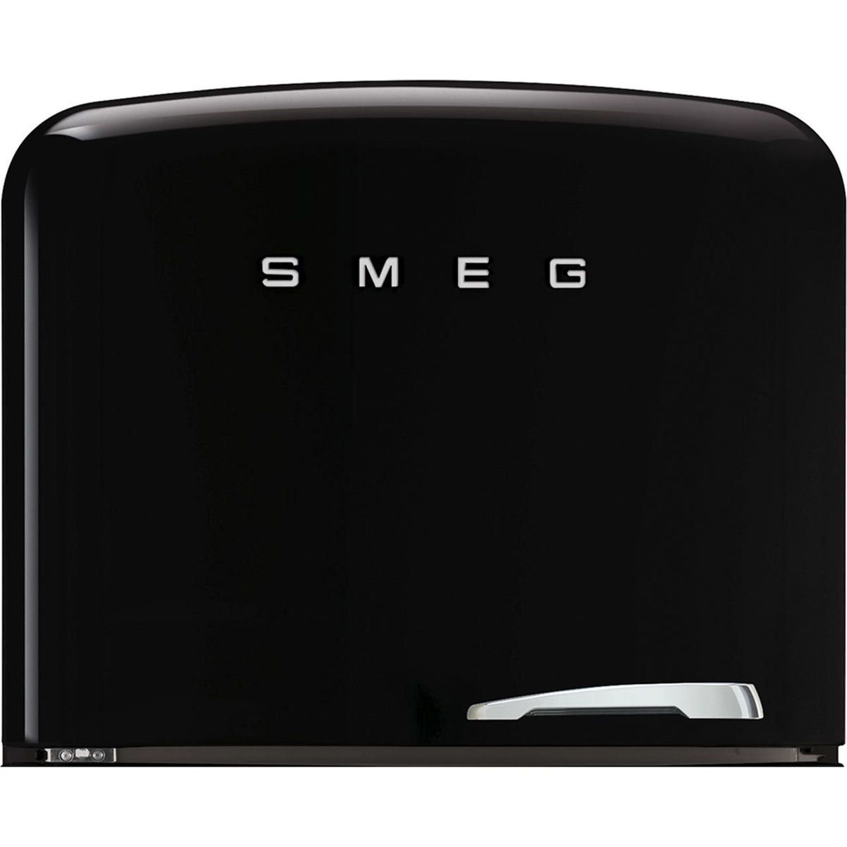 Smeg Left Hand Hinge FAB50LBL5 80-20 Frost Free Fridge Freezer - Black - E Rated