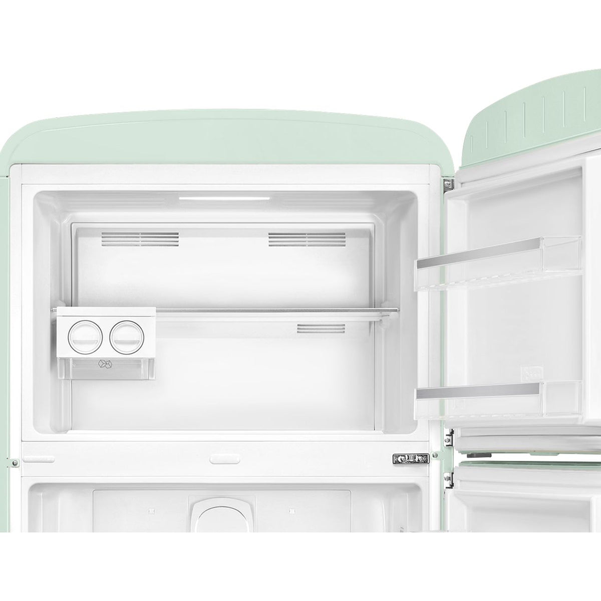 Smeg Right Hand Hinge FAB50RPG5 80-20 Frost Free Fridge Freezer - Pastel Green - E Rated