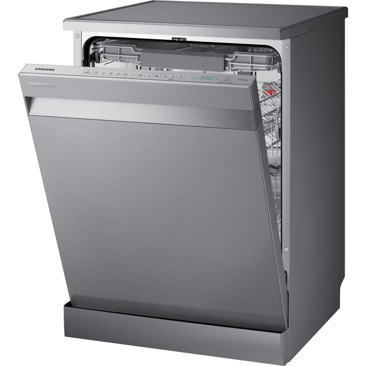 Samsung Series 11 DW60A8060FS Wifi Connected Standard Dishwasher - Stainless Steel - B Rated