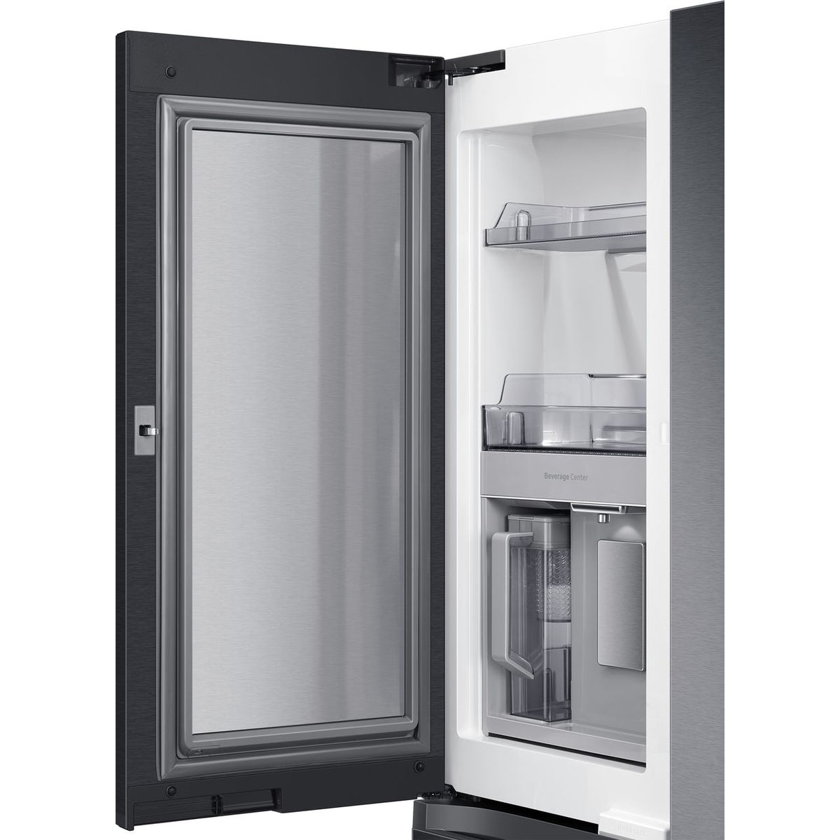 Samsung Family Hub™ RF65A977FB1 Wifi Connected Plumbed Total No Frost American Fridge Freezer - Black - Stainless Steel - F Rated