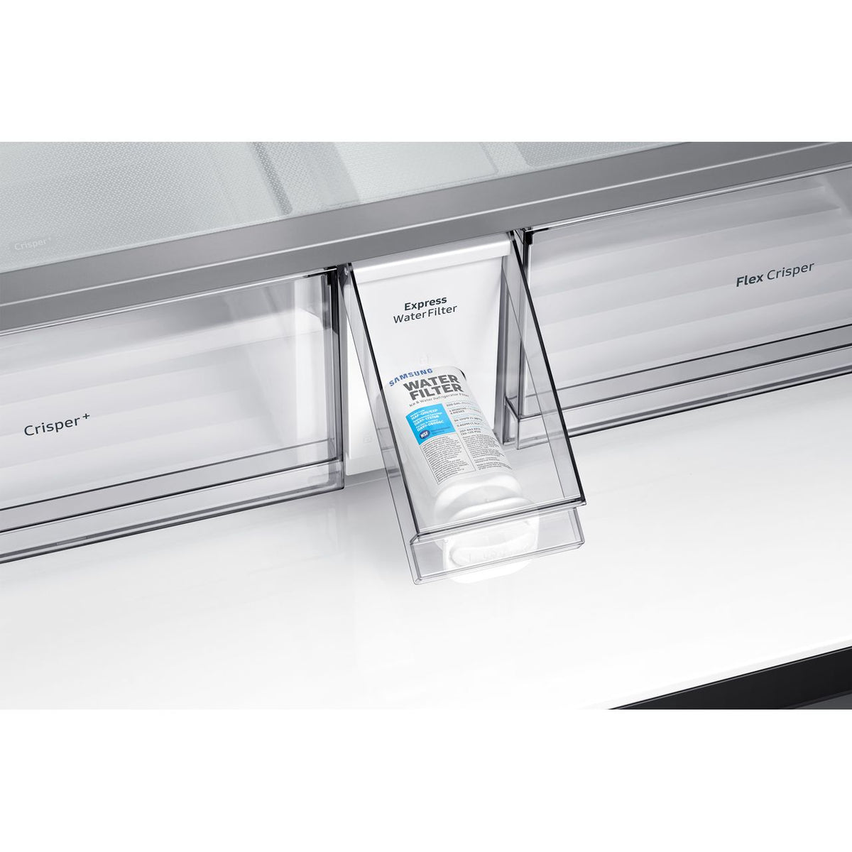 Samsung Family Hub™ RF65A977FB1 Wifi Connected Plumbed Total No Frost American Fridge Freezer - Black - Stainless Steel - F Rated