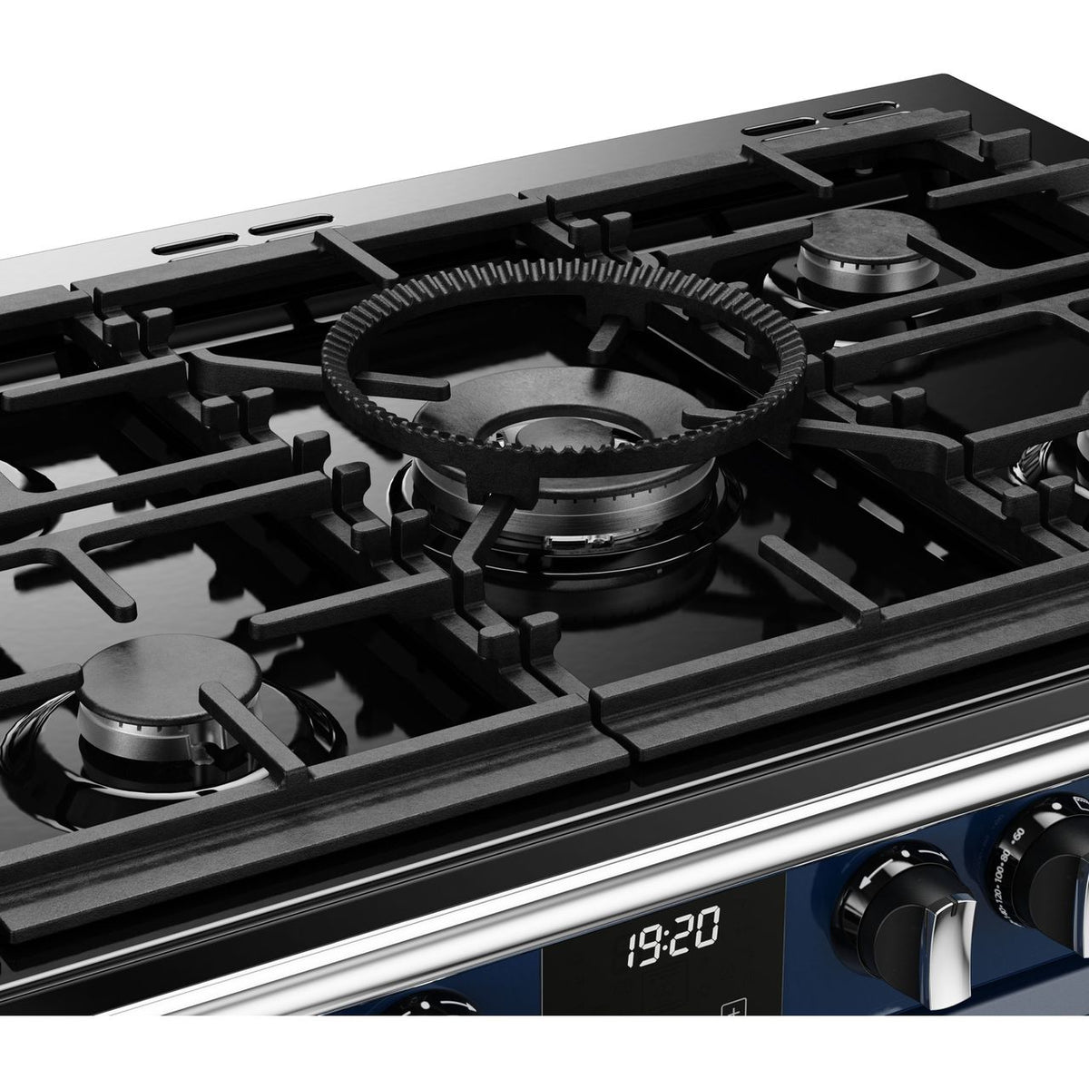 Stoves Richmond Deluxe ST DX RICH D1100DF MBL Dual Fuel Range Cooker - Midnight Blue - A Rated