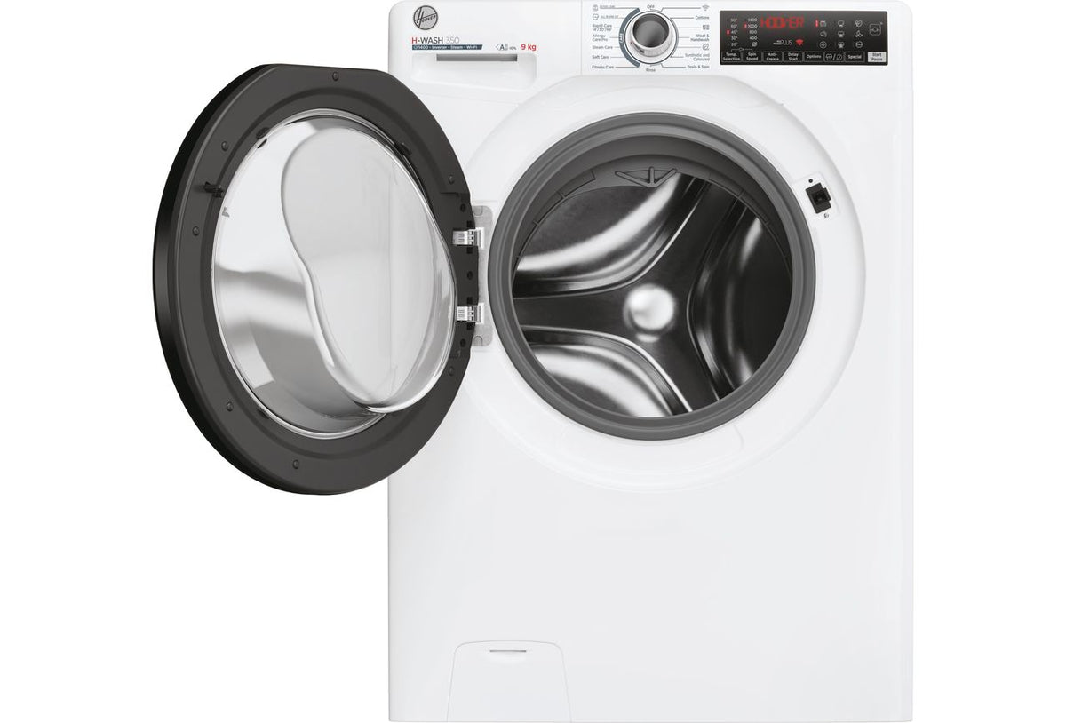 Hoover H-WASH 350 H3WPS4106TMB6-80 10kg Washing Machine with 1400 rpm - White - A Rated