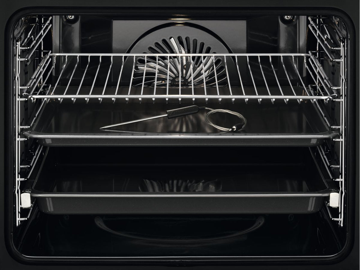 AEG AssistedCooking BPE748380T Built In Electric Single Oven with Pyrolytic Cleaning - Matte Black - A++ Rated