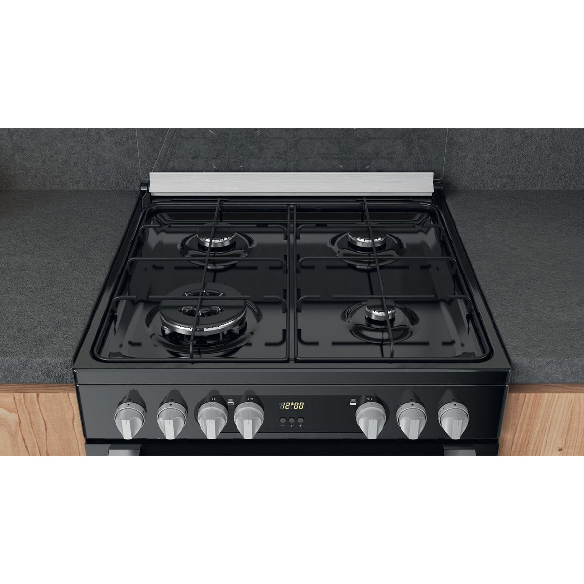 Hotpoint HDM67G9C2CSB-UK Dual Fuel Cooker - Black - A-A Rated