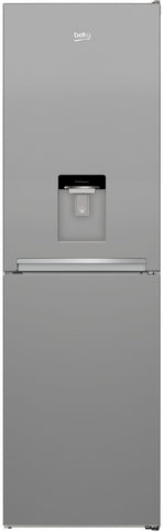 Beko CFG4582DS 50-50 Frost Free Fridge Freezer - Silver - E Rated