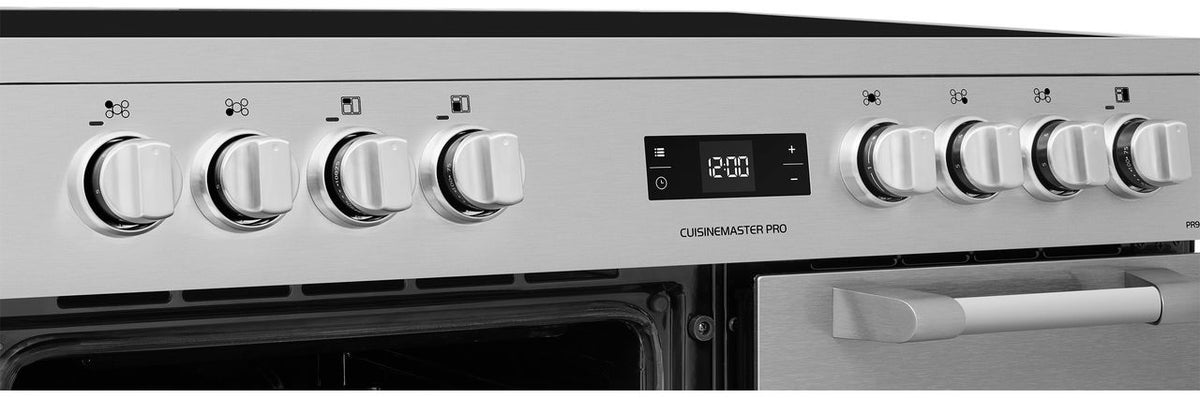 Leisure Cuisinemaster Pro PR90C530X 90cm Electric Range Cooker with Ceramic Hob - Stainless Steel - A Rated