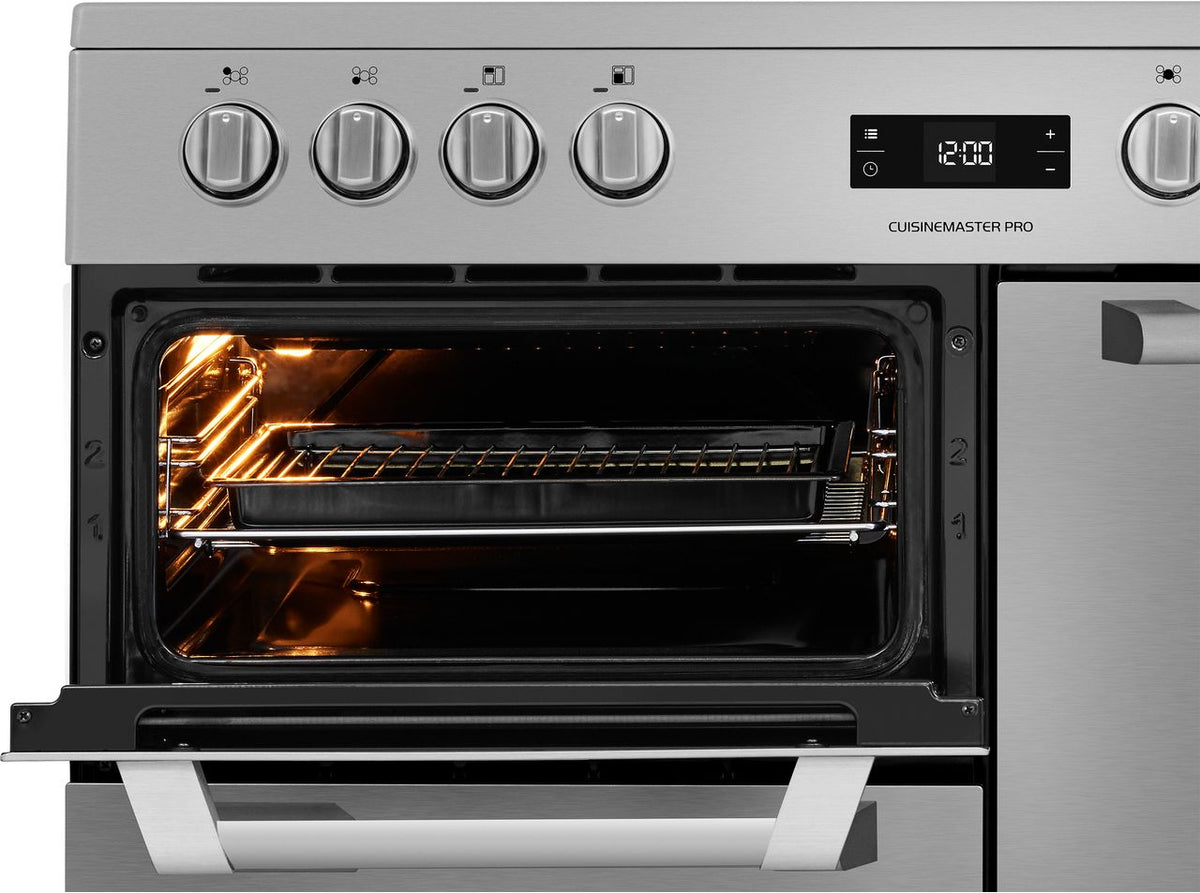 Leisure Cuisinemaster Pro PR90C530X 90cm Electric Range Cooker with Ceramic Hob - Stainless Steel - A Rated