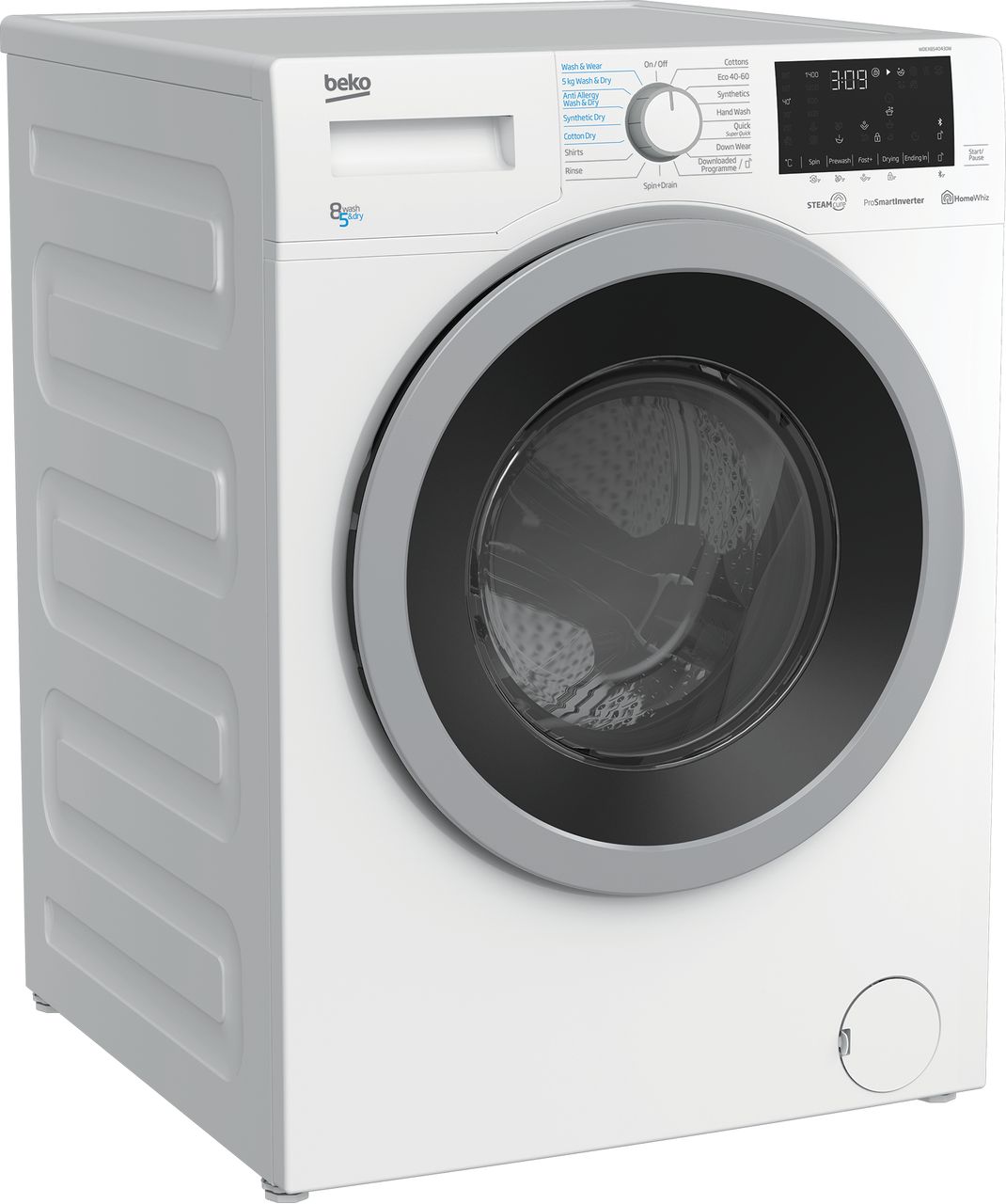 Beko WDEX8540430W 8Kg - 5Kg Washer Dryer with 1400 rpm - White - D Rated