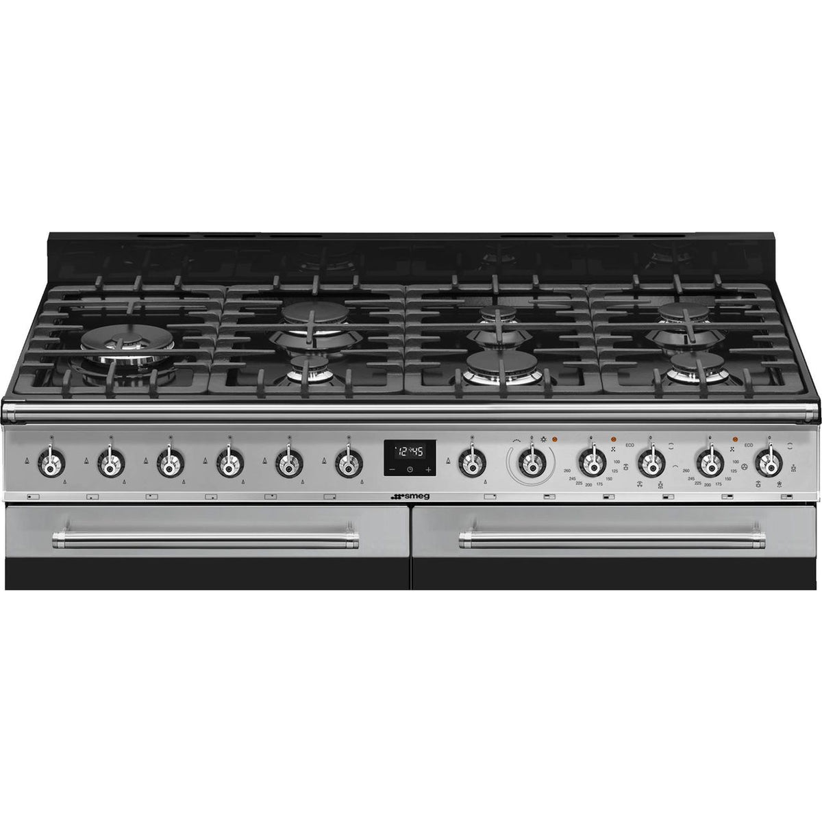 Smeg Symphony SYD4110-1 Dual Fuel Range Cooker - Stainless Steel - A-A Rated