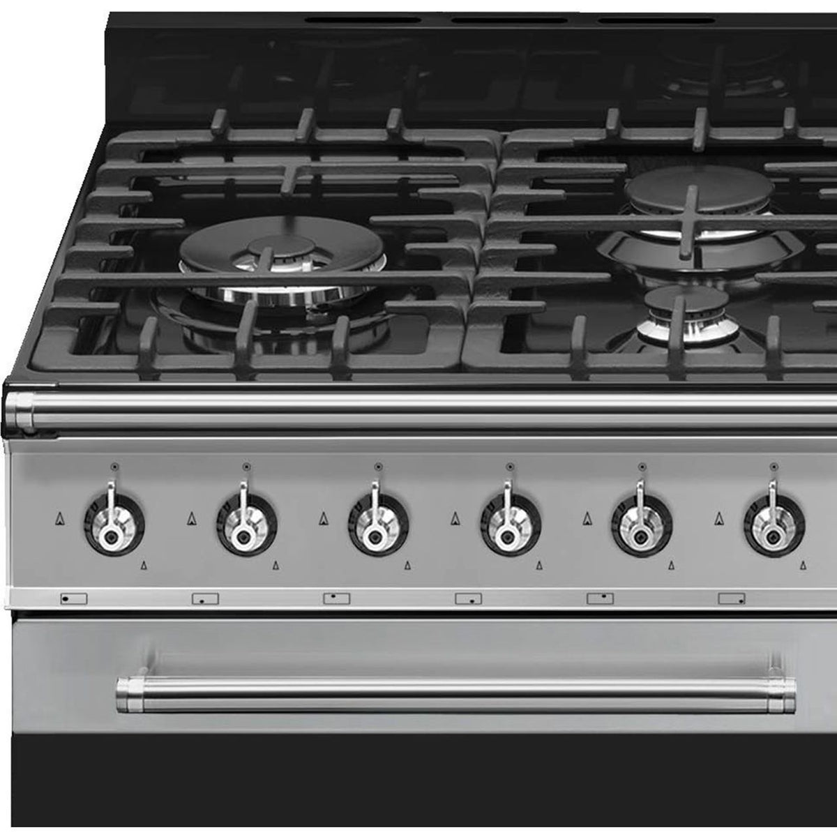 Smeg Symphony SYD4110-1 Dual Fuel Range Cooker - Stainless Steel - A-A Rated