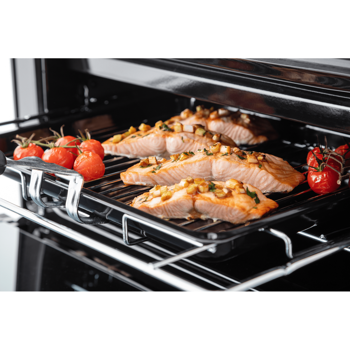 Rangemaster Professional Plus 60 PROPL60DFFSS-C Dual Fuel Cooker - Stainless Steel - Chrome - A-A Rated