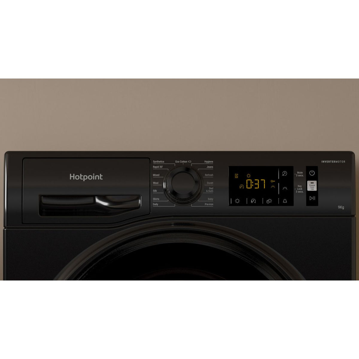 Hotpoint H3D91BUK 9Kg Condenser Tumble Dryer - Black - B Rated