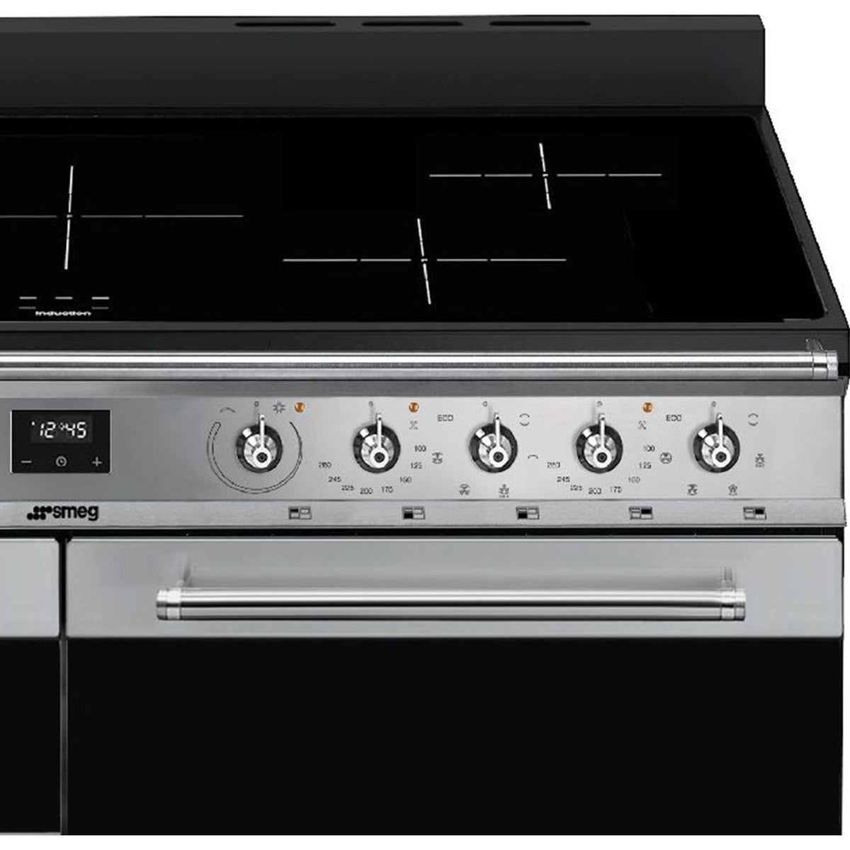 Smeg SYD4110I-1 Electric Range Cooker with Induction Hob - Stainless Steel - A-A Rated