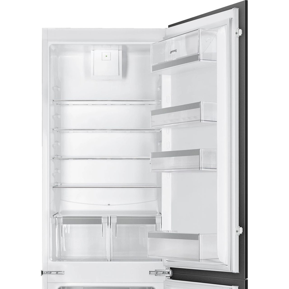 Smeg UKC8173N1F Integrated 70-30 Frost Free Fridge Freezer - White - F Rated