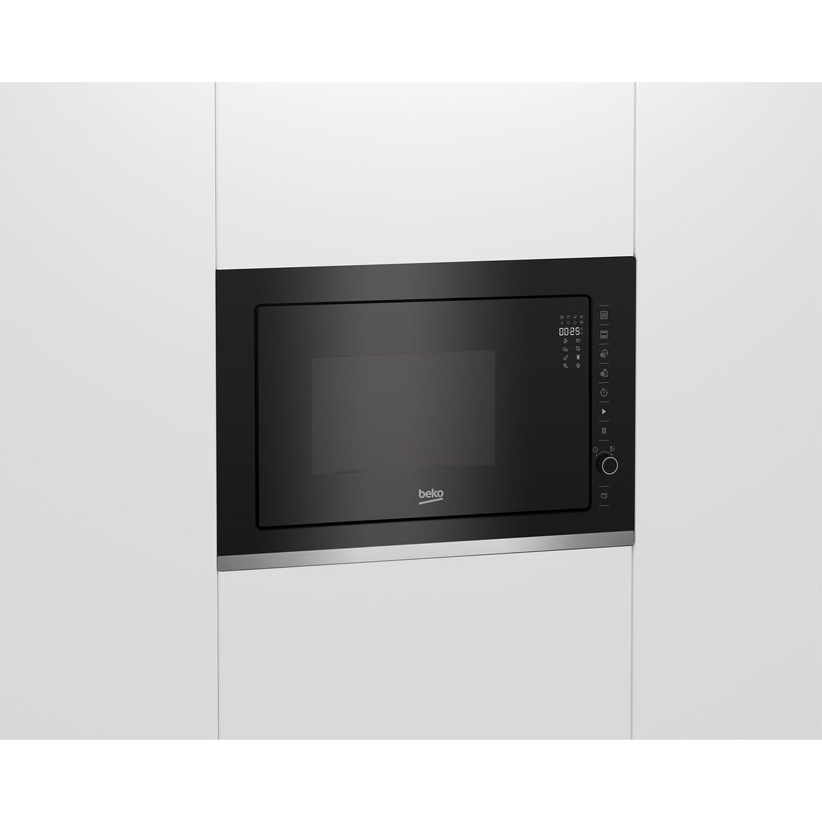 Beko BMGB25333X Built In Microwave With Grill - Black