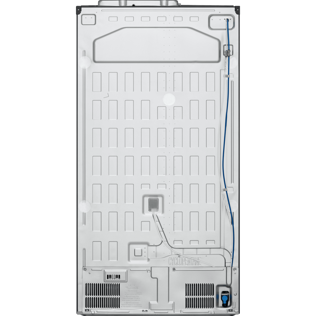 LG GSXV91BSAE Wifi Connected Non-Plumbed American Fridge Freezer with InstaView™ ThinQ™, UVnano™ Tech, NatureFRESH™