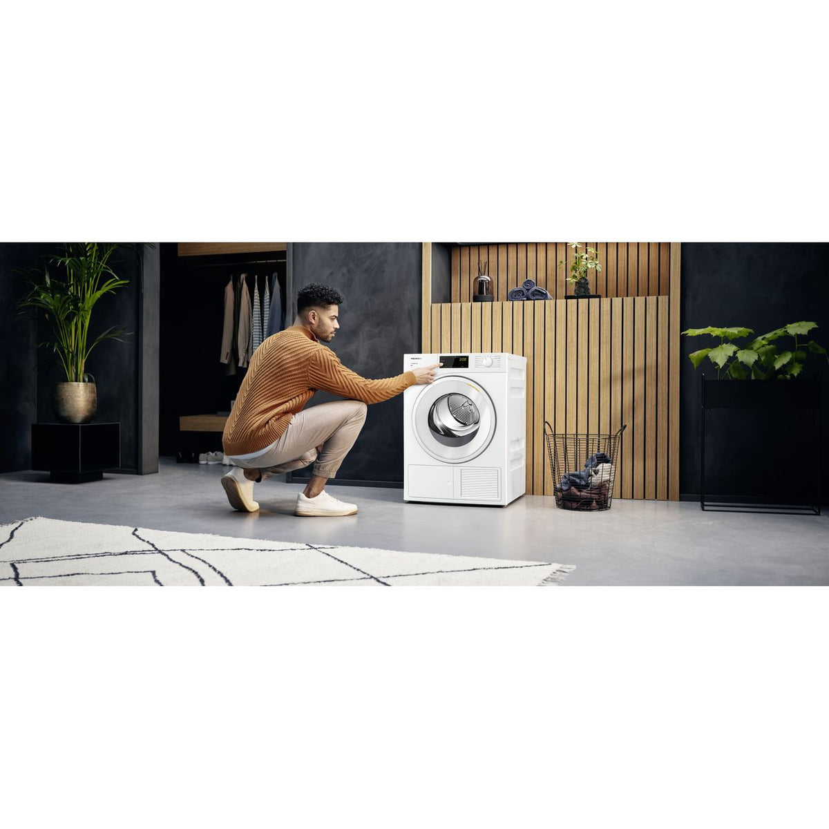 Miele TSD263WP Wifi Connected 8Kg Heat Pump Tumble Dryer - White - A++ Rated