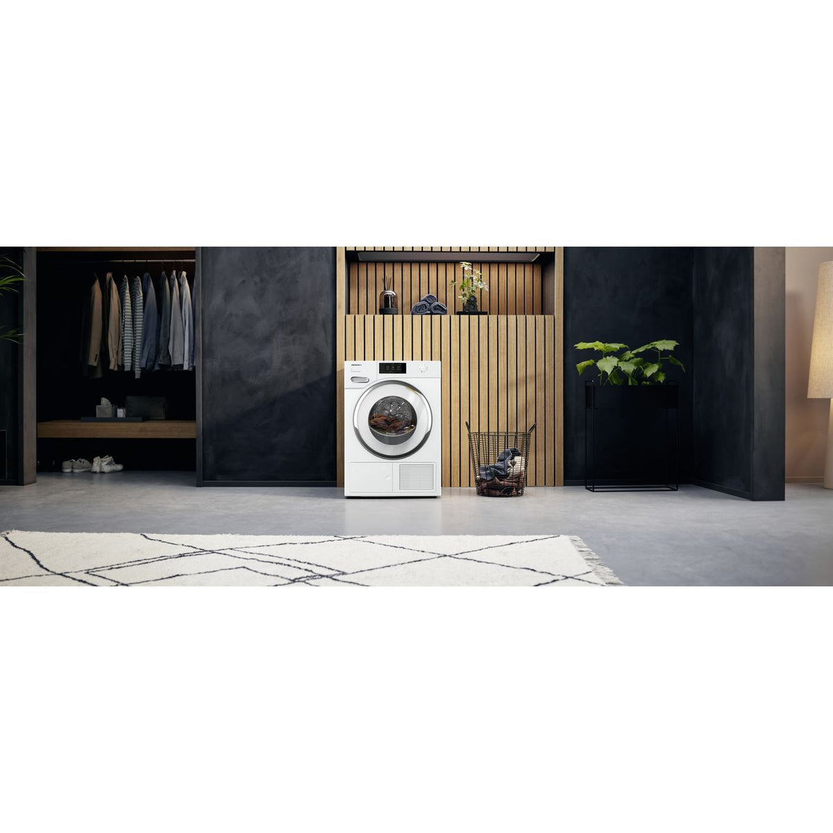 Miele TWR780WP Wifi Connected 9Kg Heat Pump Tumble Dryer - White - A+++ Rated