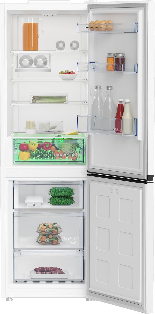 Beko CFG4686VW 60-40 Frost Free Fridge Freezer - White - E Rated