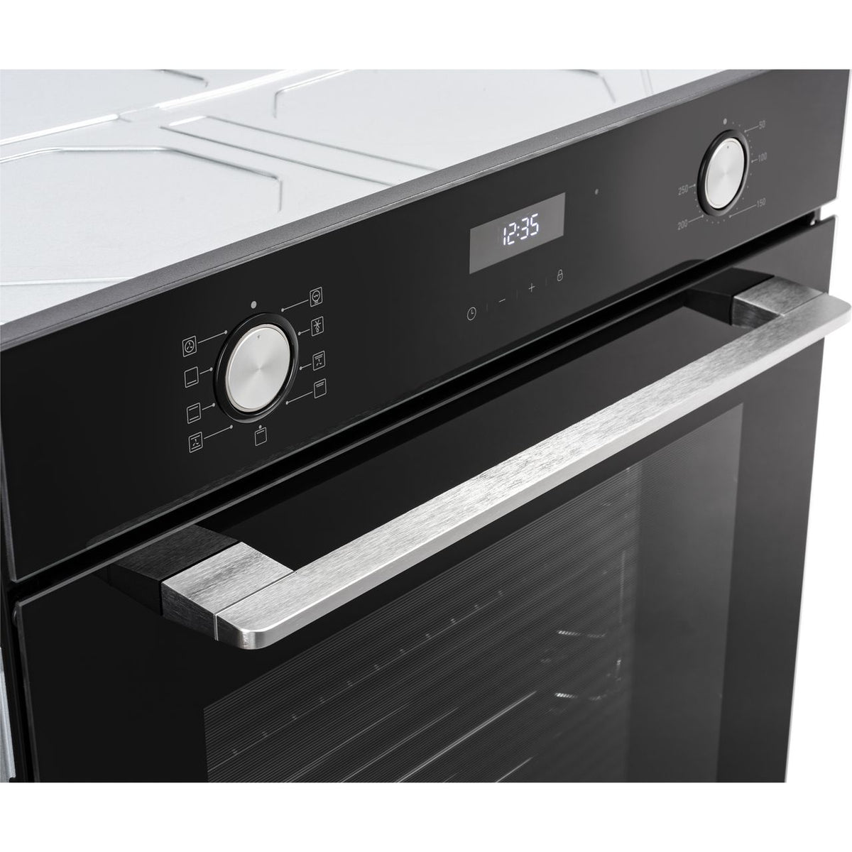 Belling ComfortCook™ BEL BI603MFC BLK Built In Electric Single Oven - Black - A Rated