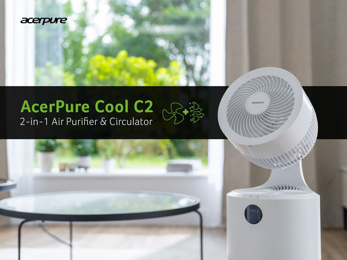 Acer AcerPure Cool C2 ZL.ACCTG.054 Air Purifier - White