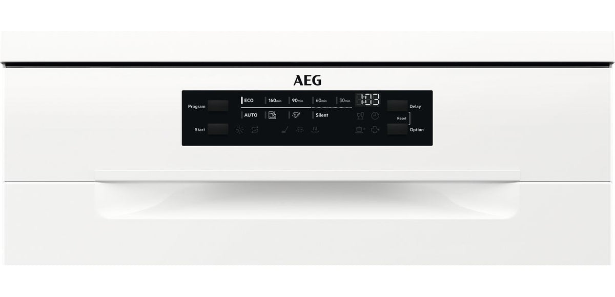 AEG FFB73727PW Standard Dishwasher - White - D Rated