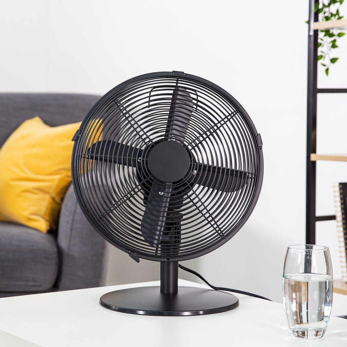 Zanussi Desk Fan ZNMDF1201MB - Black