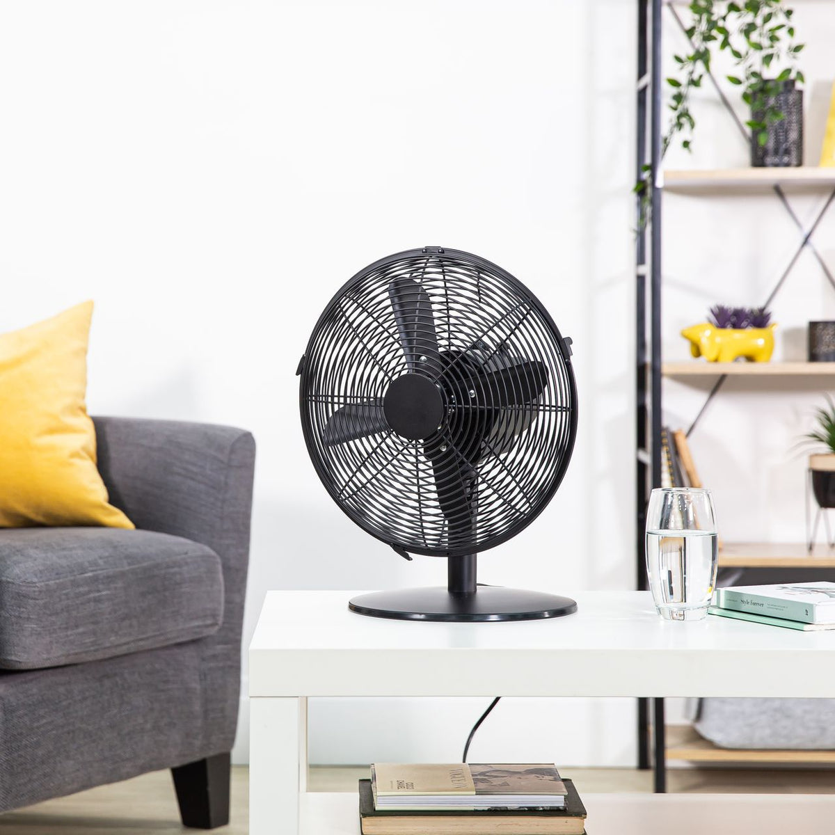 Zanussi Desk Fan ZNMDF1201MB - Black