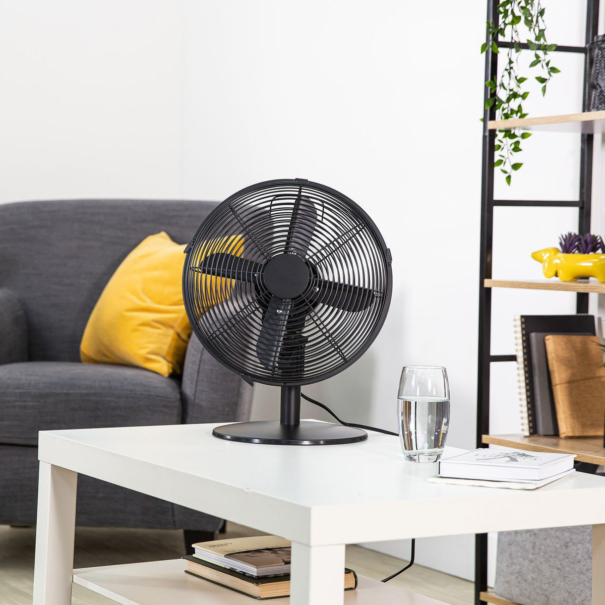 Zanussi Desk Fan ZNMDF1201MB - Black