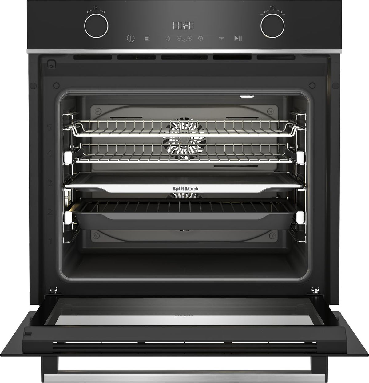 Beko AeroPerfect™ RecycledNet® BBVM13400XC Built In Electric Single Oven - Stainless Steel - A+ Rated