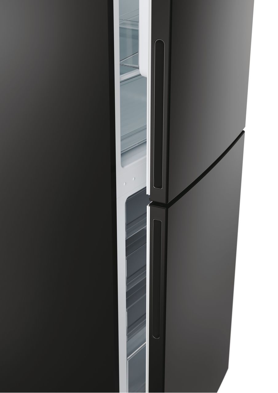 Candy CCT3L517FWBK 50-50 Fridge Freezer - Black - F Rated