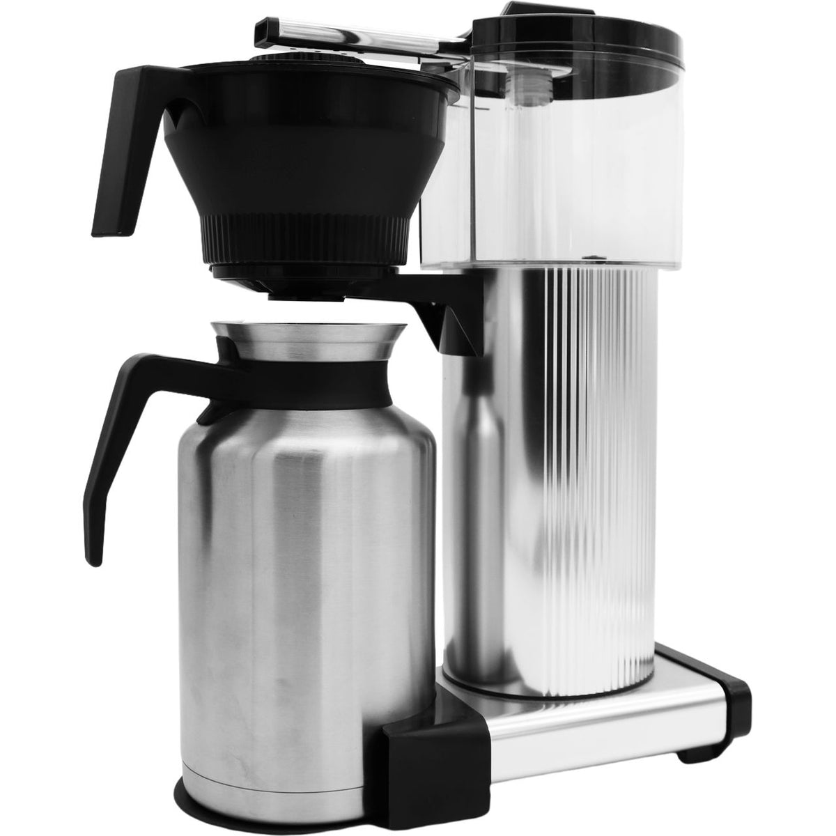 Moccamaster CDT Grand Professional 39225 Filter Coffee Machine - Black - Silver